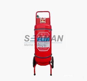 Mobile Trolly Marine Fire Extinguisher Wheel 45L Foam Untuk Perakaran Kapal - Pertarungan