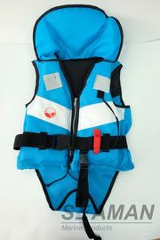 Angkatan Laut Biru Warna Putih 210D/420D Nylon Fashion Leisure Life Jacket Anak Apung Apung