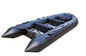 Hypalon Rescue Inflatable boat Plastik Militer Plastic Rib Boat Aluminium Floor