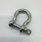Jenis Eropa 12mm Stainless Steel AISI304 AISI306 Bow Shackle