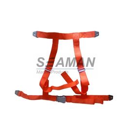 4 Point Lifeboat Safety Belt untuk Tahan Stainless Steel Polipropilen Buckle