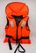 Warna Orange Nylon Water Sport Life Jacket 100N Boat Flotation Life rompi