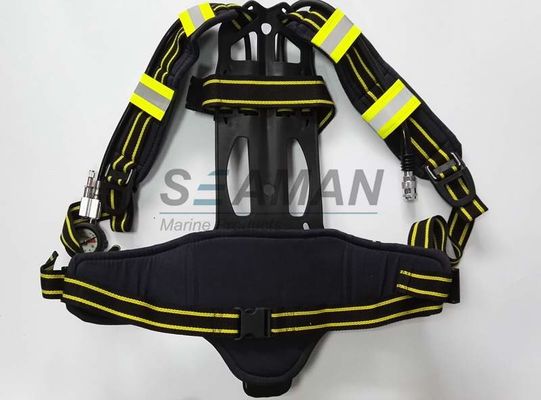 Aparatus Pernapasan Udara Plastik PVC Kembali Mendukung SCBA Harness Assembly